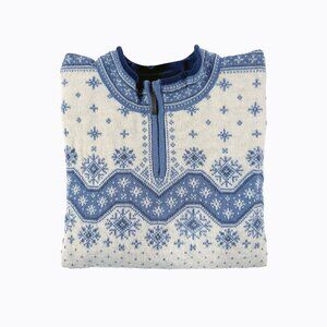 Dale of Norway Fair Aisle Wool Knit Sweater M Nordic Scandi Sport Winter Classic